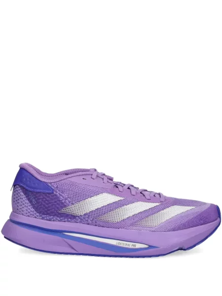 Trening Adidas alergare cu glugă cu broderie gri