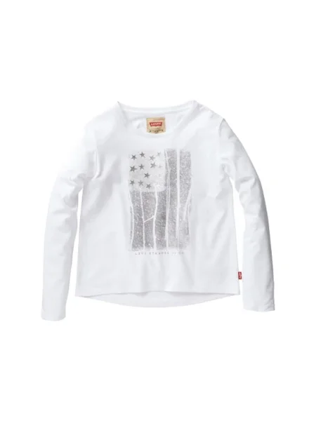 Tricou copii Levi's® alb