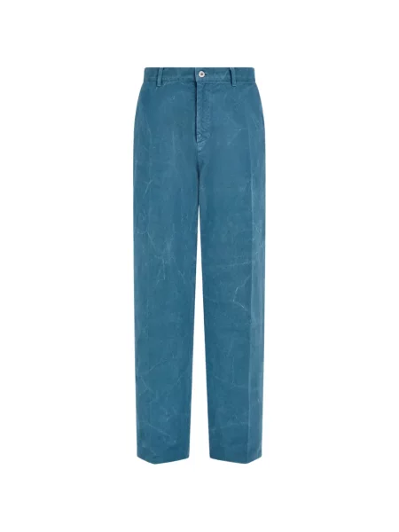Pantaloni Ferragamo albastru