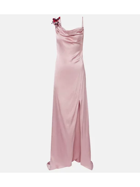 Rochie Blumarine din satin roz