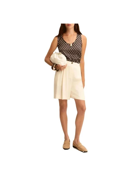 Pantaloni Emme Marella alb