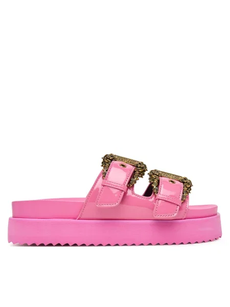 Natikače Versace Jeans Couture ružičasta