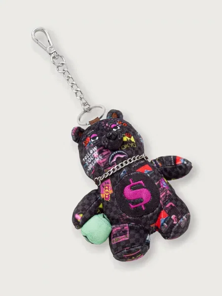 Sprayground obesek za ključe CYBER PUNK črna
