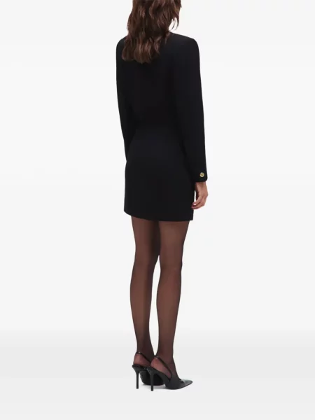 Rochie Blazé Milano cu decolteu în V negru