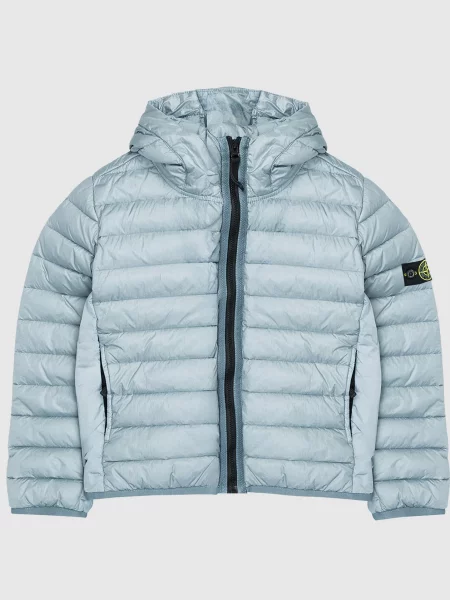 Детская куртка Stone Island голубая
