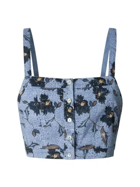 Top Pepe Jeans albastru