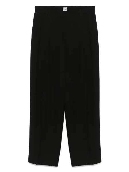 Pantaloni Toteme plisate negru