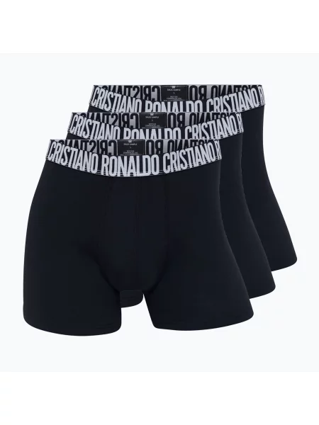Boxeri pentru bărbați Basic Trunk 3 pack black negru