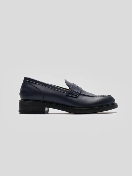 Solari Milano Mocasini marin albastru