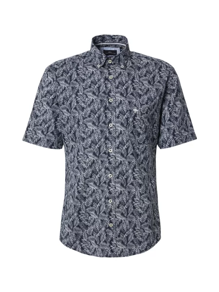 FYNCH-HATTON Košulja mornarsko plava bijela