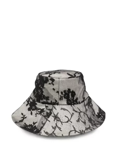 Pălărie Quetsche cu model floral din dantelă