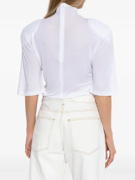 Top Jacquemus alb