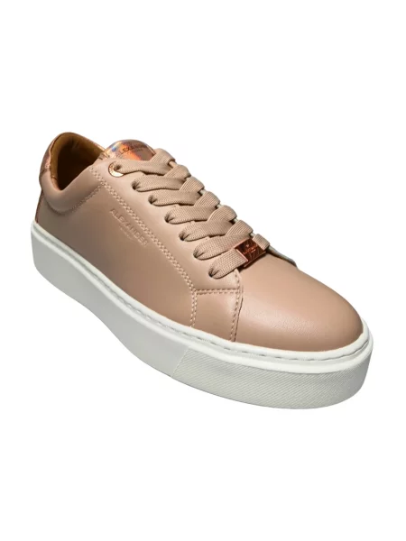 Sneakersy Alexander Smith skórzane beżowe
