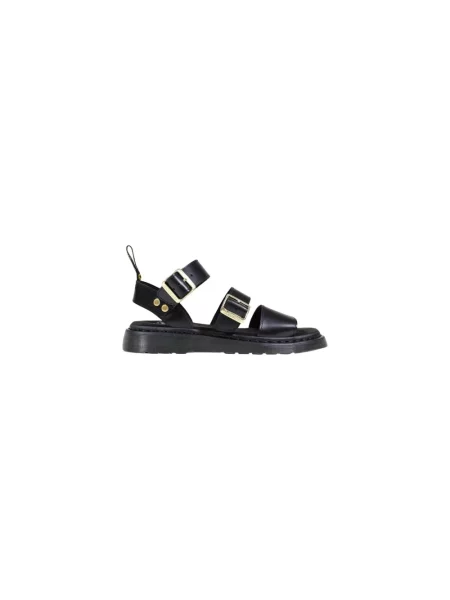 Dr. Martens Gryphon sandały rzymianki skórzane czarne