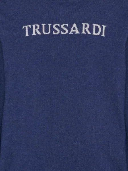 Sweter dziecięcy Trussardi niebieski