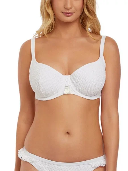 Верхня частина купальника Freya Bohemia поліамід/еластан білий