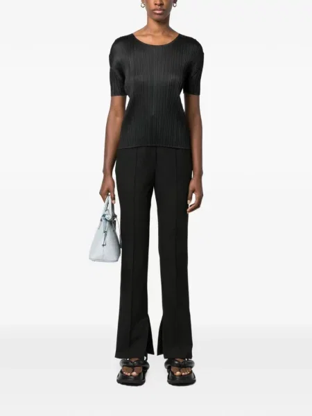 Μπλούζα Pleats Please Issey Miyake μαύρο