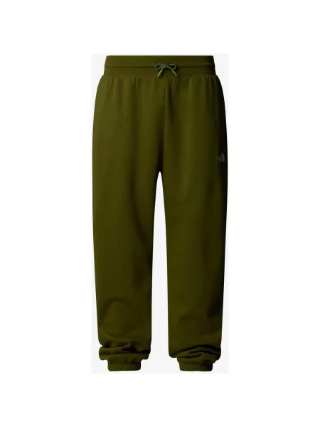 Spodnie The North Face Essential Relaxed Straight oliwkowe S zielone