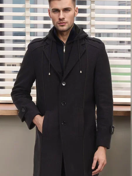 Palton Dewberry negru