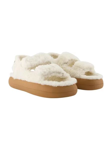 Sandały Moon Boot skórzane białe