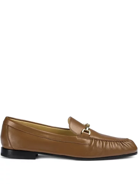 Pantofi loafer Doucal's din piele maro