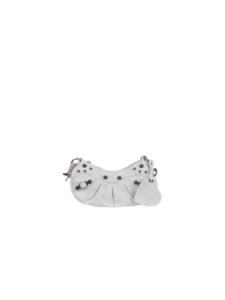 Torebka Balenciaga Le Cagole retro biała