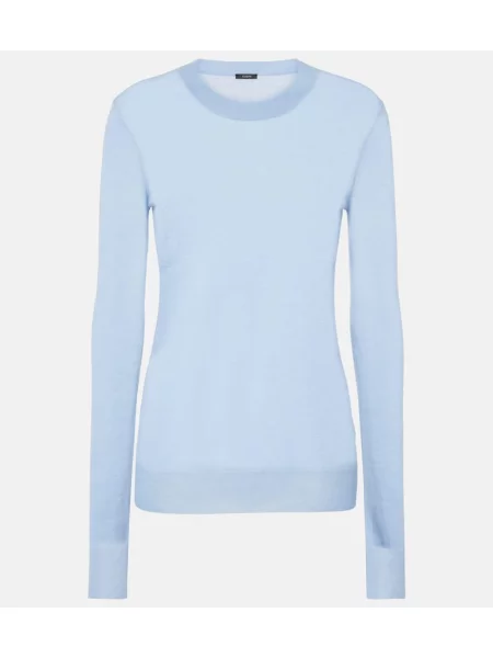 Pulover Joseph din cașmir albastru