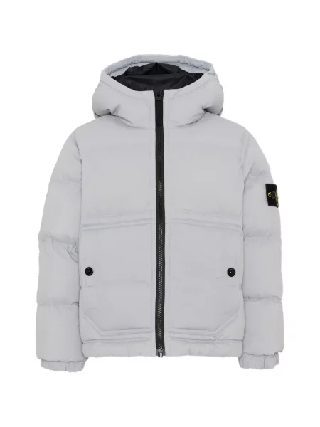 Kurtka dziecięca Stone Island szara