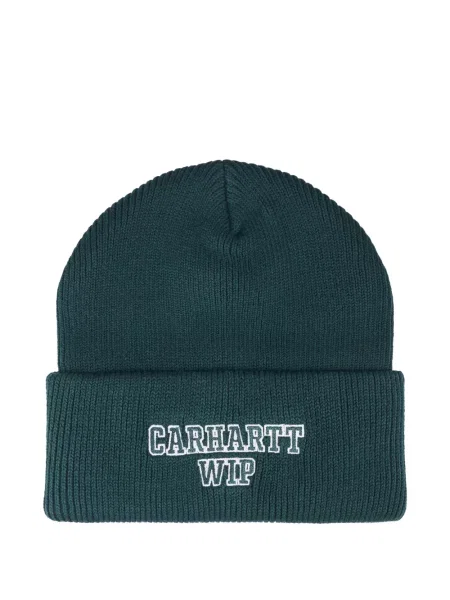 Căciulă Carhartt Wip cu broderie verde