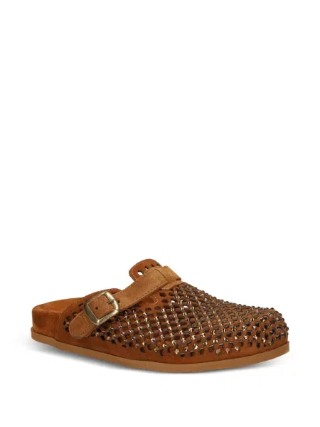 Papuci tip mules Metisse maro