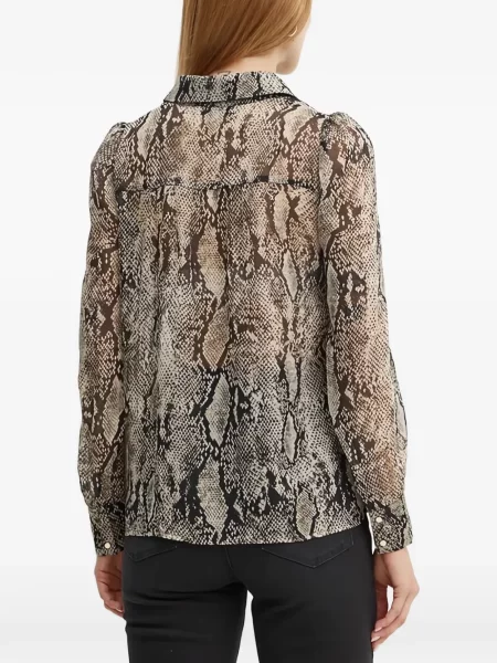 Cămașă Morgan cu imagine cu model piele de șarpe