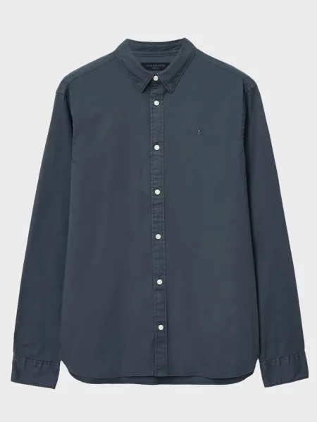 Сорочка Allsaints синя