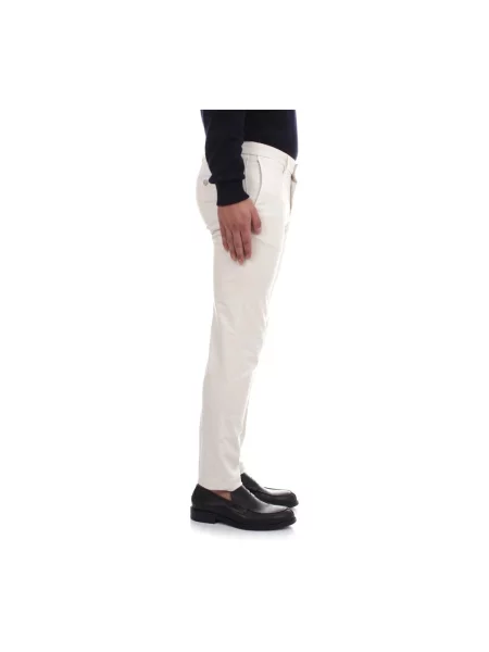 Pantaloni Re-hash alb