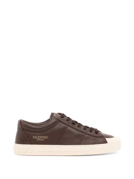 Sneakerși Valentino Garavani maro