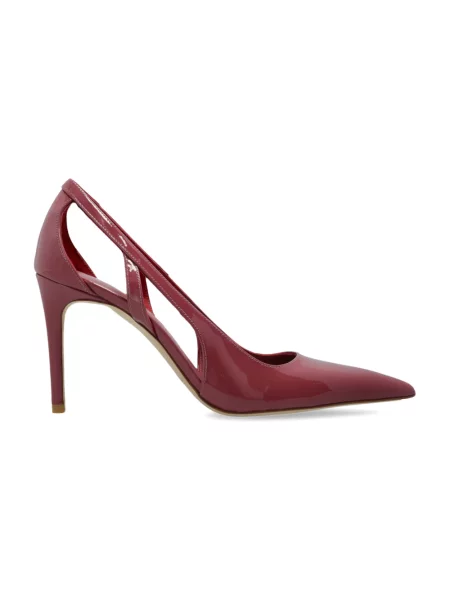 Czółenka Stuart Weitzman skórzana różowa