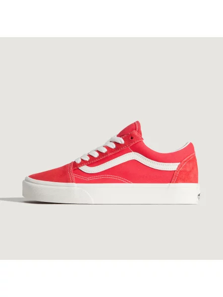 VANS Nízke tenisky Old Skool červená biela