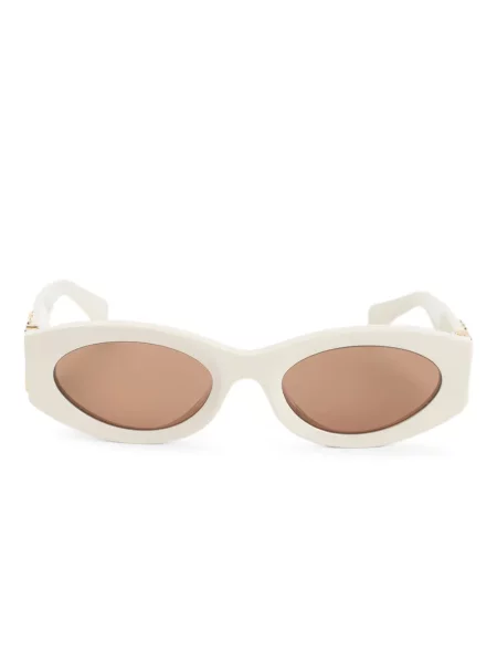 Ochelari de soare Miu Miu Eyewear alb
