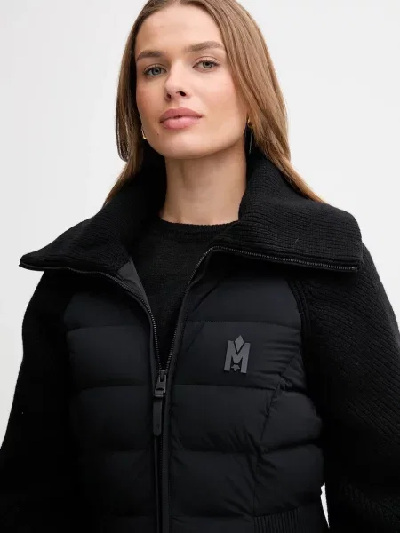 Шерстяной пуховик Mackage черный