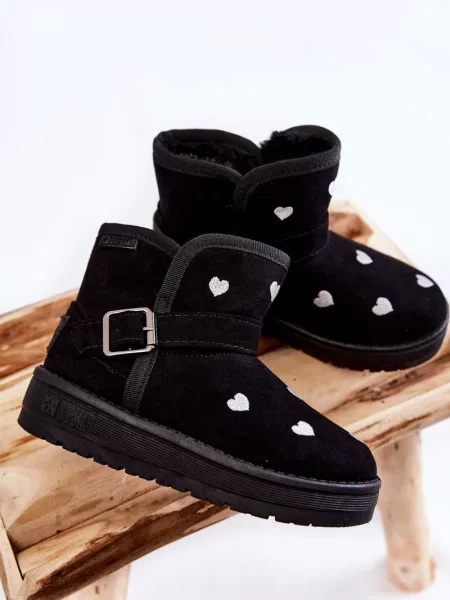 Gyerek hócsizma Big Star Shoes fekete