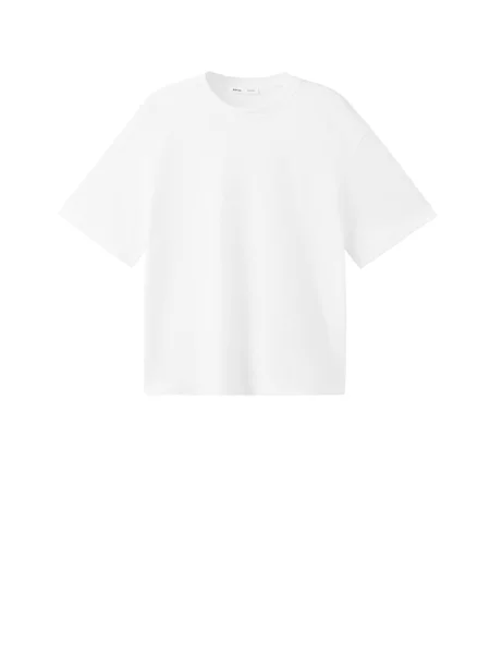 MANGO Tricou SITA' alb