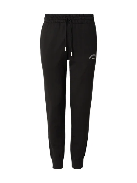 JACK & JONES Kalhoty JPSTGORDON černá bílá