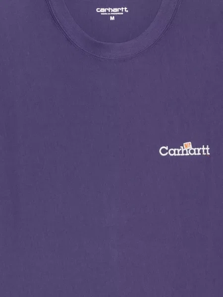 Μπλούζα Carhartt Wip με κέντημα μωβ