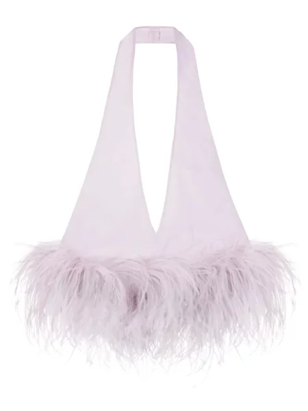 Bluză 16arlington cu pene roz