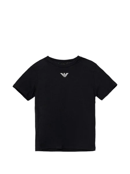 Koszulka dziecięca Armani Exchange czarna