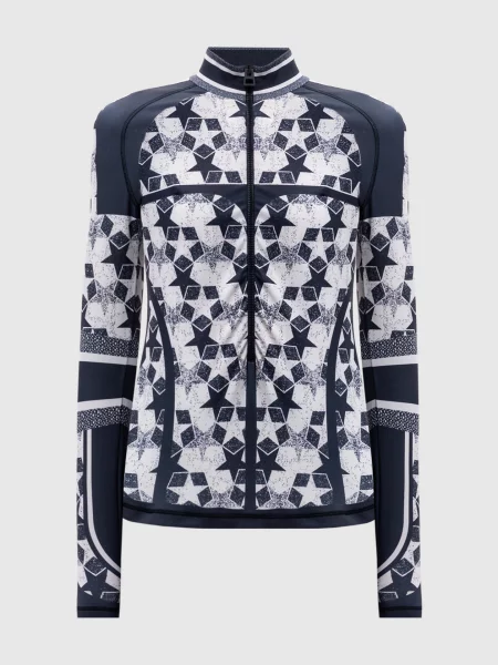 Спортивна куртка в принт Christian Dior сіра