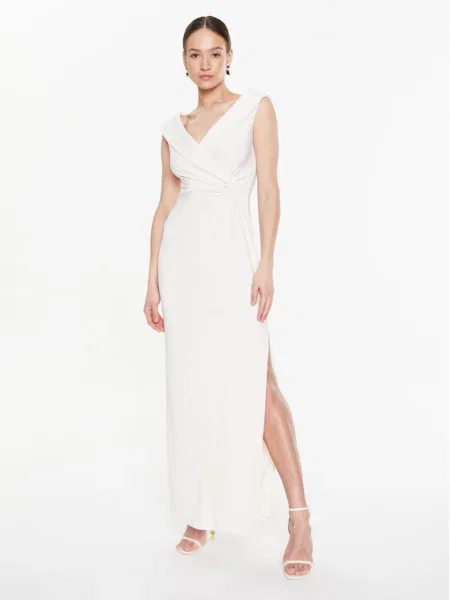 Lauren Ralph Lauren Rochie de seară Écru