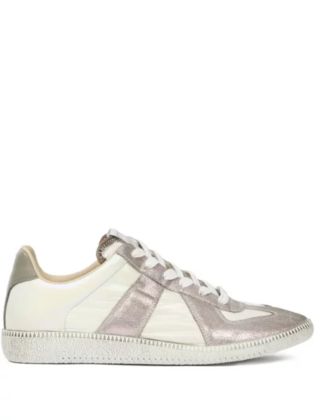 Sneakerși Maison Margiela din piele alb