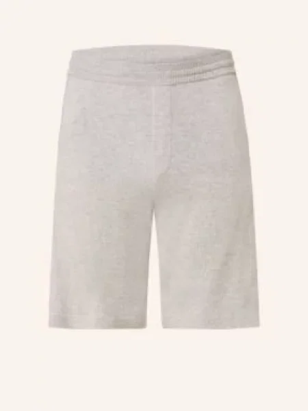 Lisa Yang Pletené Šortky Felix Z Kašmíru šedá