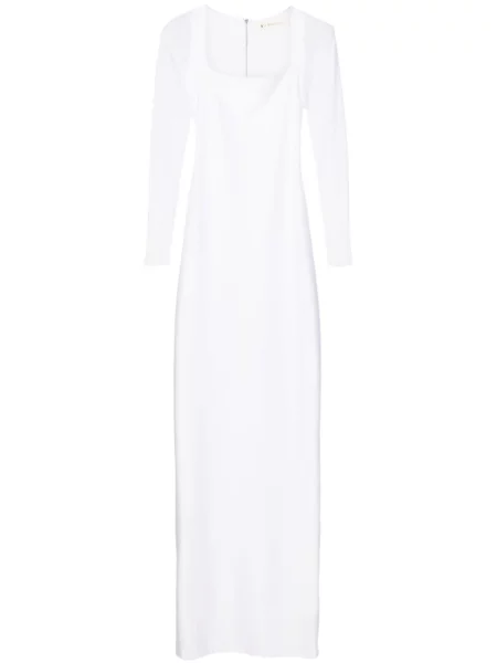 Rochie Lethicia Bronstein transparente alb