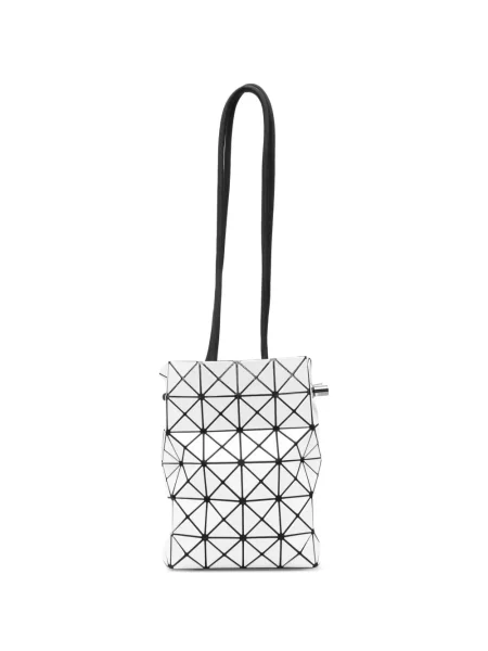 Geantă Bao Bao Issey Miyake cu imprimeu geometric alb